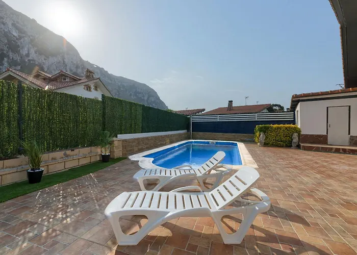 Con Piscina Privada En Playa De Sonabia Σπίτι διακοπών Castro Urdiales