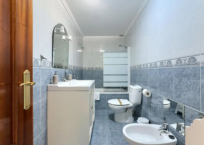 Con Piscina Privada En Playa De Sonabia Hébergement de vacances